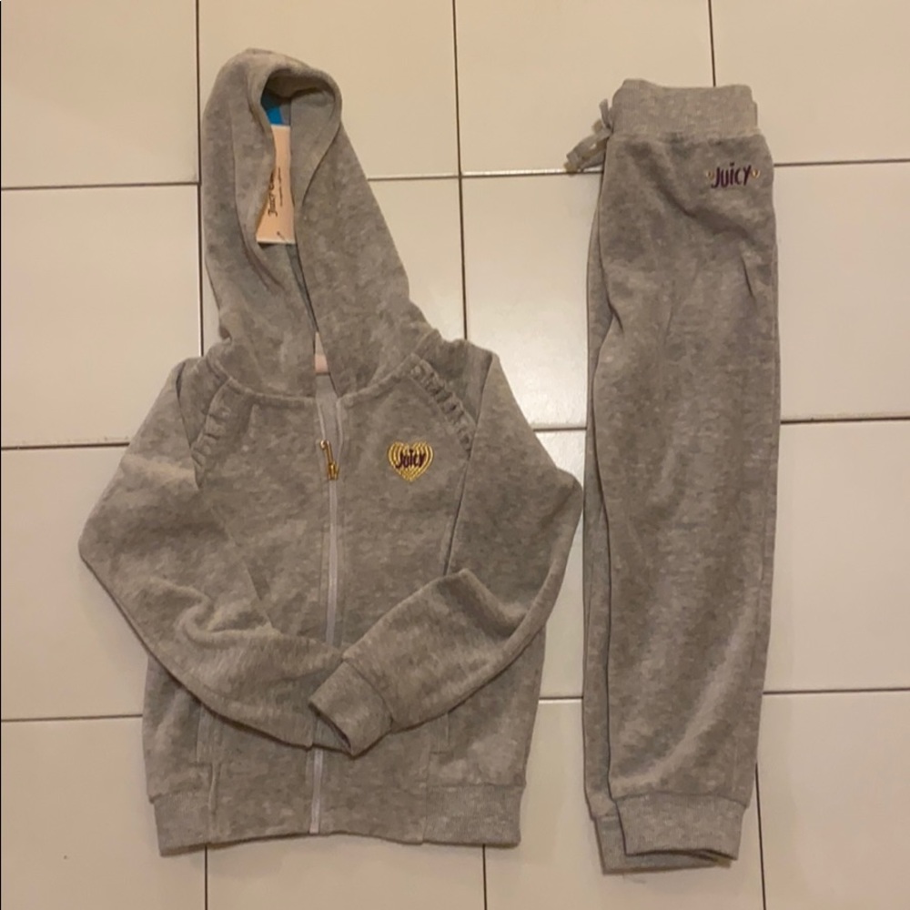 Juicy couture kids tracksuit